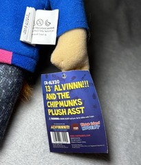 Alvin & Chipmunks Simon Blue Jeans 13” Plush 2017 Janice Karman Bagdasarian NWT