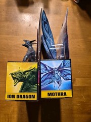 LOT 2 MonsterVerse Godzilla Monarch Legacy Monsters ION DRAGON & MOTHRA