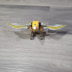 BANDAI Power Rangers Wild Force Deluxe Yellow Eagle Zord Gaoranger Power Animal