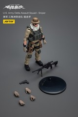 JOYTOY 1/18 action figures U.S.Army Delta Assault Squad Sniper