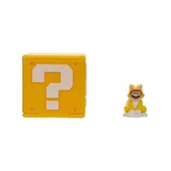 Jakks Pacific Cat Super Mario Bros Movie 1.25 in Mini Figure w/ Question Block