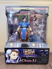 Jada Street Fighter II Final Challengers Boxed Action Figure Set Vega Ken Cammy