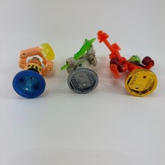 Akedo Ultimate Arcade Warrior Lot Of Base Controller and 3 Fight Action Figure
