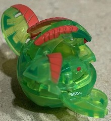Bakugan Battle Brawlers Percival Neon Green Translucent Ventus 580G