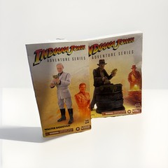 Indiana Jones Adventure Series Figure Lot. Walter Donavon & Indy. New
