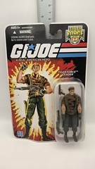 G.I. Joe Tiger Force Leader Flint Figure on Card
