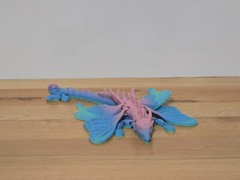 3D Printed Butterfly Dragons Flexible Full Articulated Fidget Toy Decoration