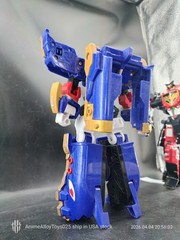 Metal Cardbot Black Hook & Fleta Z Transforming Robot Set USAship