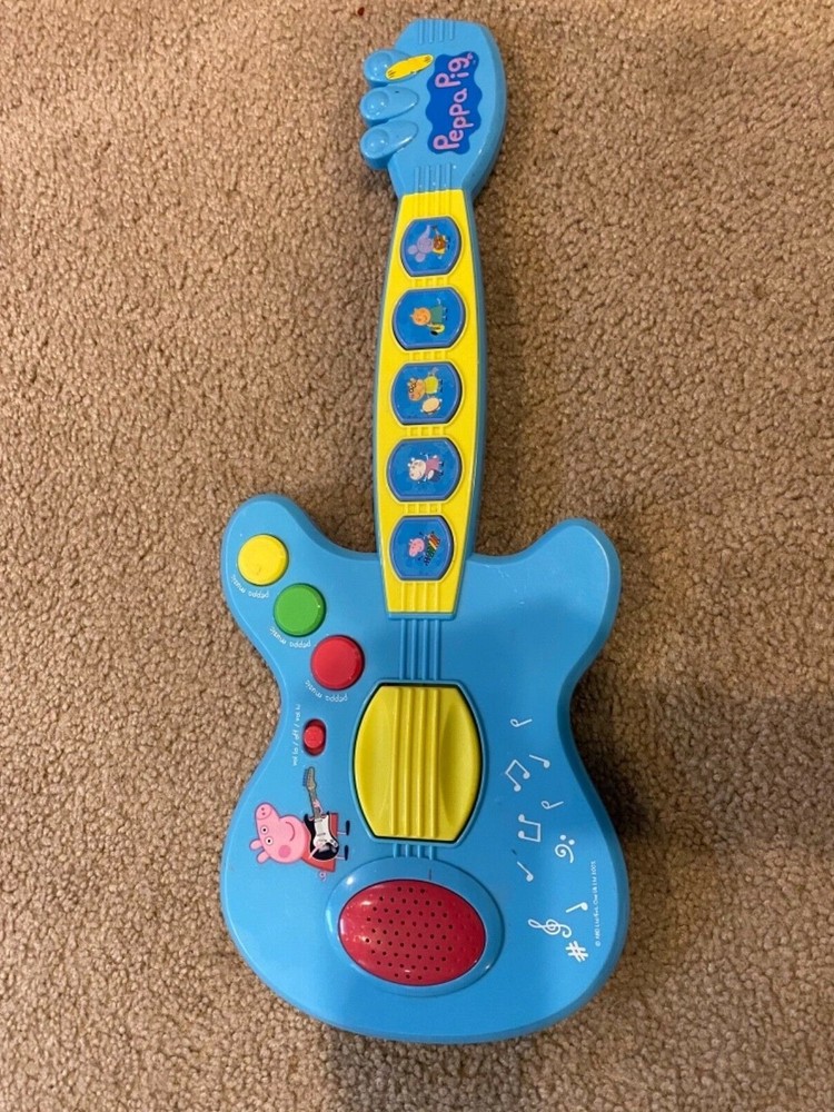 Peppa Pig Kids Musical Fun Stuff Educational Guitar play music toy instrument