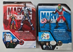 MARVEL UNIVERSE BILL FOSTER GOLIATH VS THOR CAPTAIN AMERICA VS SKRULL GIANT MAN