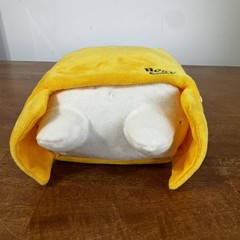 Original Lanky Box Boxy 7″ Stuffed Box Plush Removable Helmet