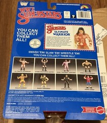 WWE LJN SUPERSTARS THE ULTIMATE WARRIOR TARGET EXCLUSIVE WRESTLING ACTION FIGURE