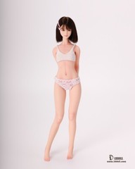 LDDOLL 27S 1/6 Semi-pale Finger Bone Seamless Silicone Flexible Body 12″ Figure