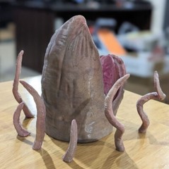 Custom Sarlaac with Tentacles for 3.75 IN (1:18) Figure Diorama (Painted)