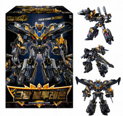 Metal Cardbot W Grand Blue Leon Dark Edition Blaion Bluecop Robot Toy Preorder