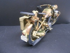 Ultimate Soldier 1:6 WWII Custom German Motorcycle Camo Dragon BBI GI Joe DID