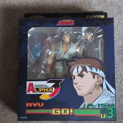 Capcom Street Fighter Alpha 3 Storm Arena Ryu Action Figure(White) Boxed