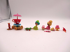 Lalaloopsy Tinies Sew Royal Castle Rainbow Cinder Slippers Doll Mini Cinder Clot