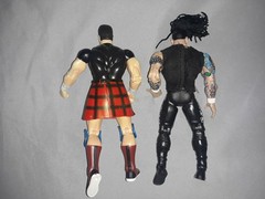 WCW ToyBiz VAMPIRO Figure TNT T-Shirts ‘N Tattoos 2000 & Roddy Piper Figure #JVS