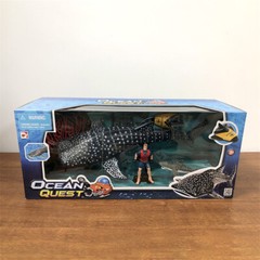 Deep Sea Exploration Divers, Marine Species, Whale Shark Animal Models toys