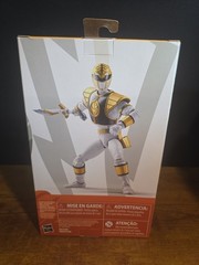 Power Rangers Lightning Collection Mighty Morphin White Ranger Hasbro 6″ SEALED!