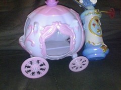disney princess toys lot of 2 cinderellas carriage and wand cool rare wow cool