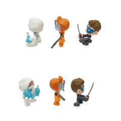 Ninja Kidz Mini Figures Characters Howl Eyeball Wizard Bryton Payton Paxton Lot
