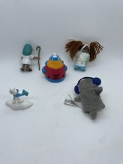 Lot #2: 19 Toddler Kid Character Toys Happy Meal Etc USED Read Description Gift