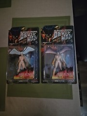 Pair Of Go Nagai’s Devil Man Action Figures Silene 3rd Edition