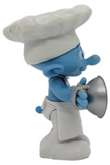 Jakks Pacific 2011 The Smurfs Movie Chef Smurf (Loose)