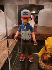 Ash Ketchum Pokemon Trainer Figure Jakks 6.5″ & Pikachu Goku DBZ Cosplay Figure