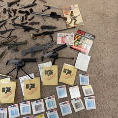 Huge Lot Of Vintage Hasbro 12in G.I. Joe, 21st Century Soldier Weapons And More