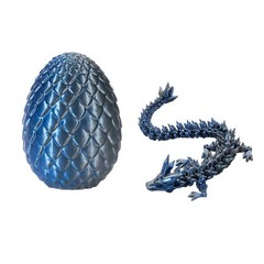 12PCS 3D Printed Dragon Eggs for Birthday Christmas And Easter Basket Stuffers