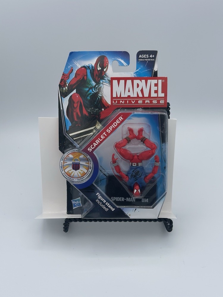 SCARLET SPIDER (UPSIDE DOWN VARIANT) MARVEL UNIVERSE 3.75″ FIGURE SERIES 3 #014