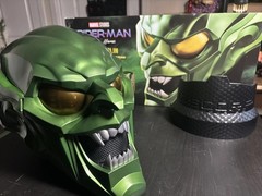 Marvel Legends Spider-Man No Way Home Green Goblin Premium Role Play Helmet Mask
