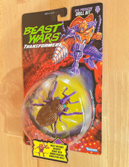 Beast Wars Transformers Drill Bit Predacon Kenner 1996 Action Figure NEW SEALED