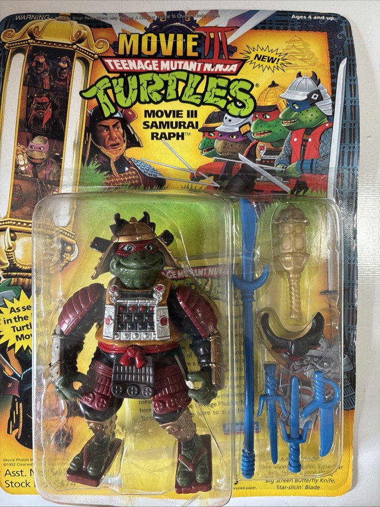 Movie III Samurai Raph 1992 TMNT Teenage Mutant Ninja Turtles NEW UNPUNCHED #2