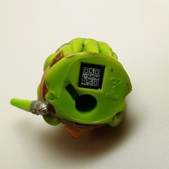 Angry Birds Star Wars Telepods – Kit Fisto Bird -Jedi Series 2 Green Light Saber