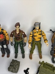 Gi Joe Tiger Force 1988 Lot Flint, Duke, Lifeline, Roadblock, Dusty, All 10