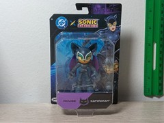 *FREE SHIP* 2.5″ ROUGE CATWOMAN Sonic the Hedgehog DC Comics Jakks Pacific