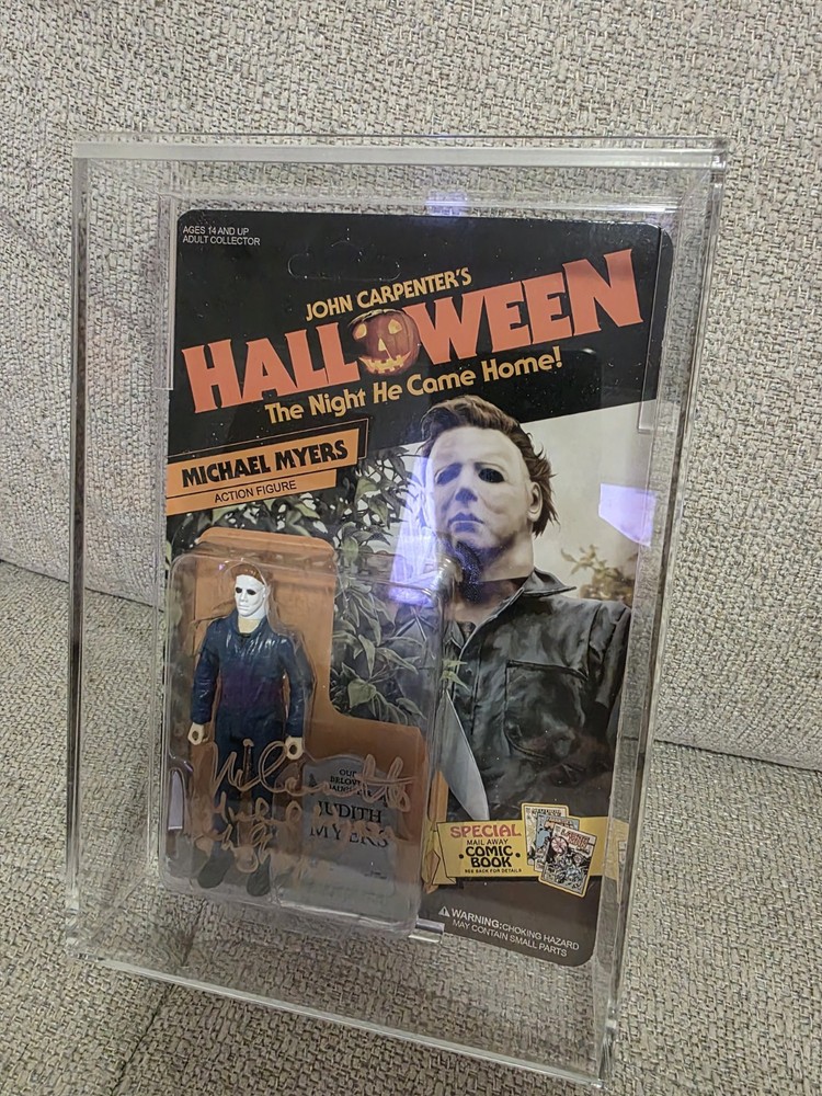 Halloween by Fright-Rags Michael Myers Signed Nick Castle Action Figure CGC JSA