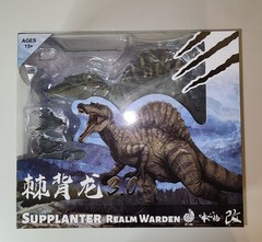 Nanmu Studio 172527 Realm Warden Spinosaurus 3.0 Green Ver. Dinosaur Figure