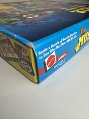 Vintage Kinnikuman M.U.S.C.L.E. Men Mega-Match Board Game Complete w/ 17 Figures
