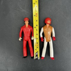 Vtg Race Car Driver 3.5in. Action Figure – 2 Pcs