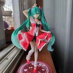 Hatsune Miku Anime Figure Toys Cute Anime MIKU Standing Position PVC Action Figu