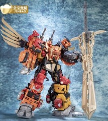 IN BOX K.O. OVERSIZED Warbotron Bruticus Predaking With Weapon And Upgrade Kit​​