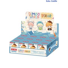 A Set Of 12pcs Authentic Dimoo World X Pixar Series Mini Figure Blind Box Sealed