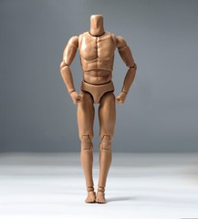1:6 AT025 Durable Flexible 12inch PVC Male Action Figure Body Collectible Dolls