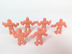 80’s M.U.S.C.L.E. Men Kinnikuman Flesh Color 2″ Bermuda Lot Of 6 Godofon Eric