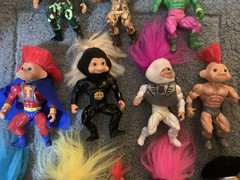 12 Troll Dolls Action Figure TNT Motu He-Man Galaxy Warriors Vintage